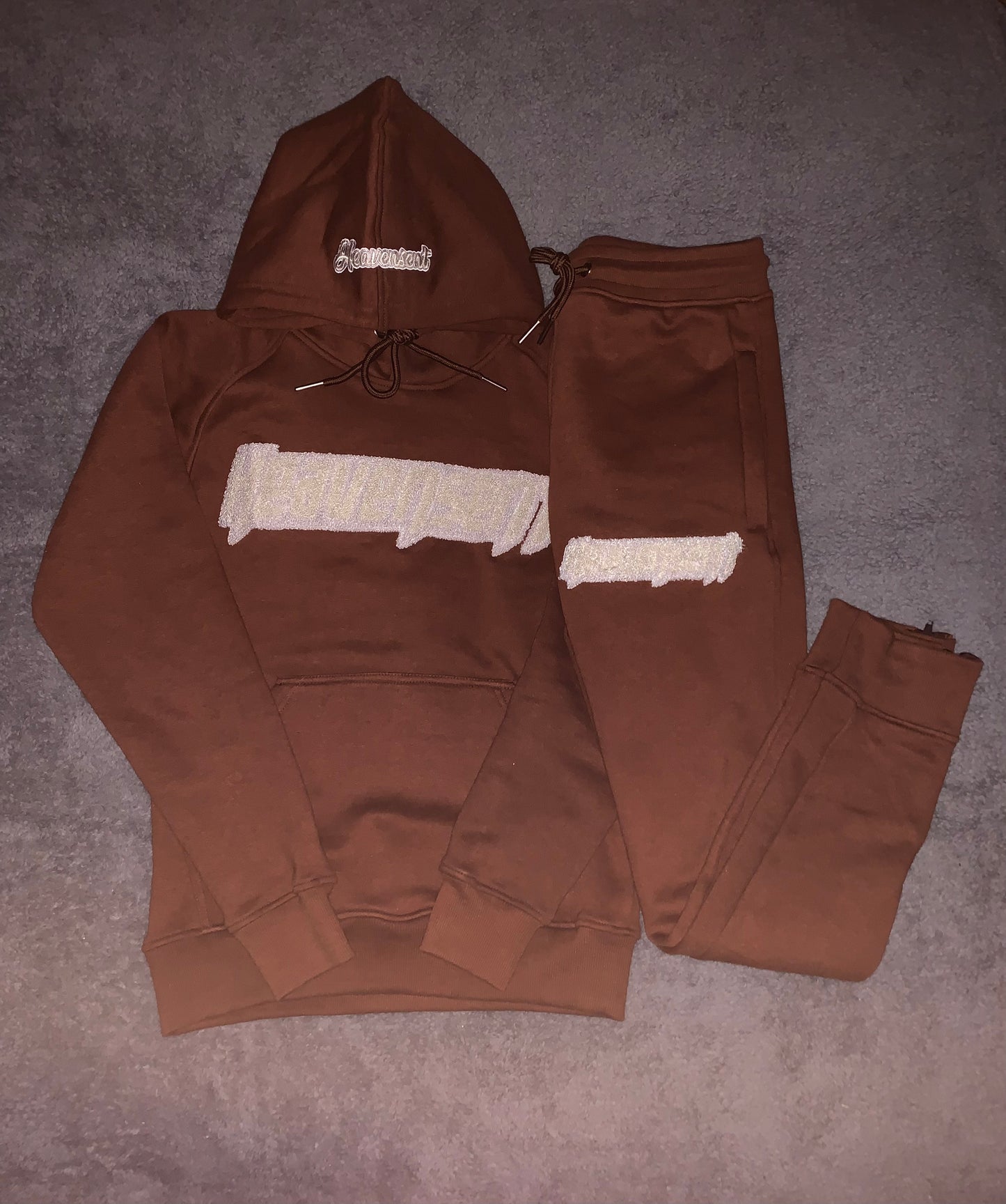 Chenille tracksuit